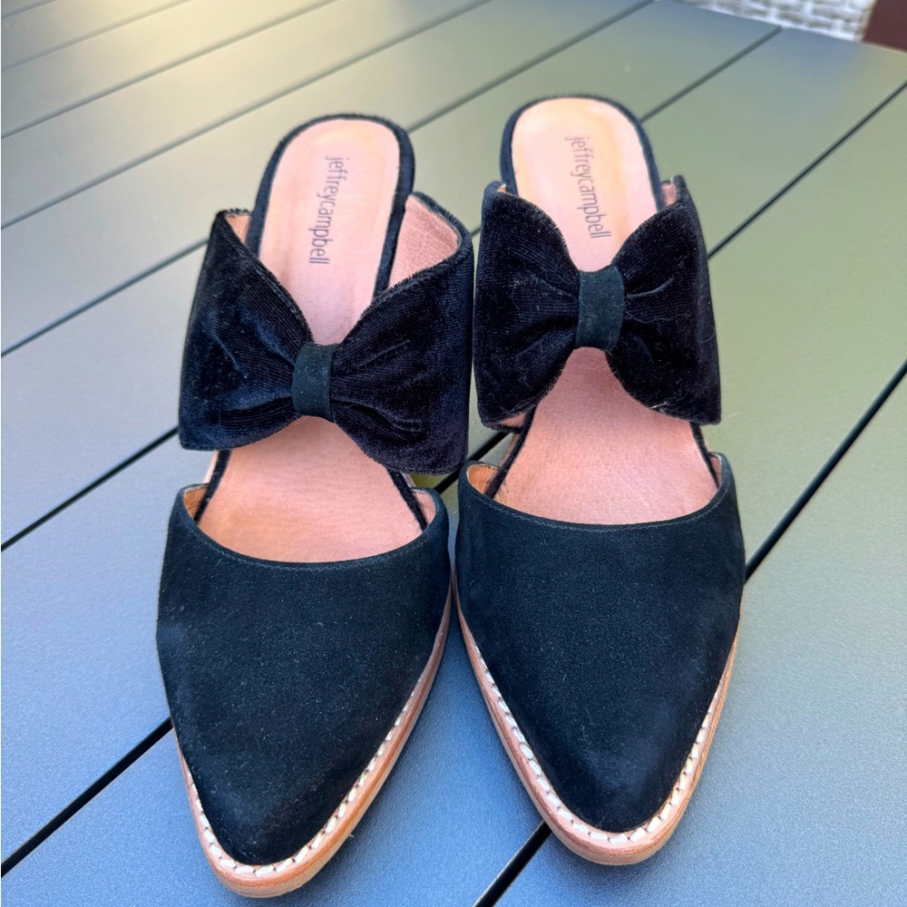 Jeffrey Campbell Mules! 9.5